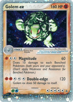 Golem ex – Rare Holo EX