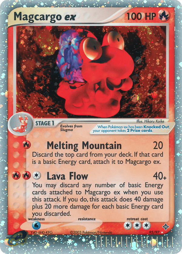 Magcargo ex – Dragon