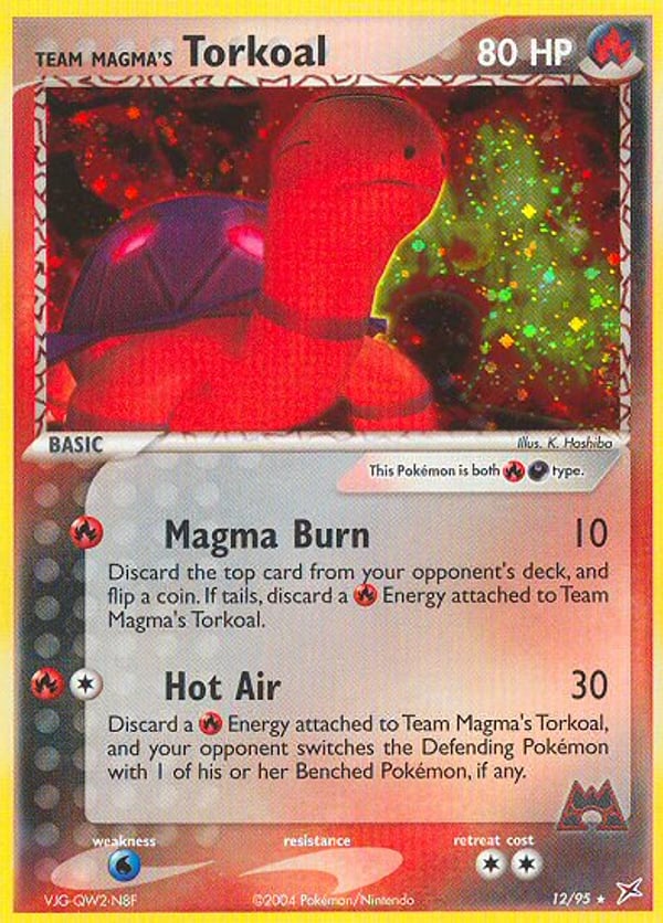 Team Magma's Torkoal – Team Magma vs Team Aqua