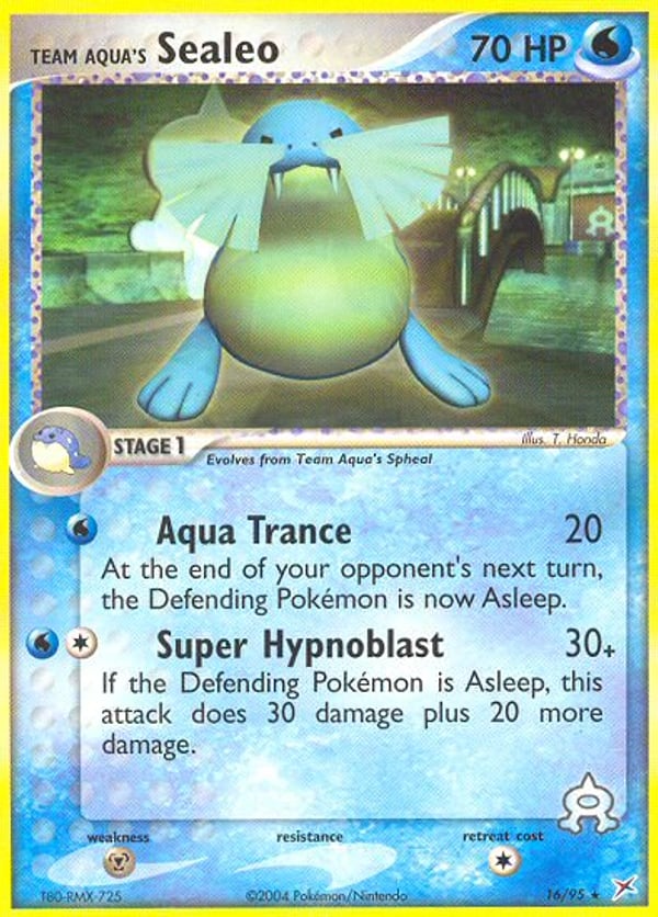 Team Aqua's Sealeo – Team Magma vs Team Aqua