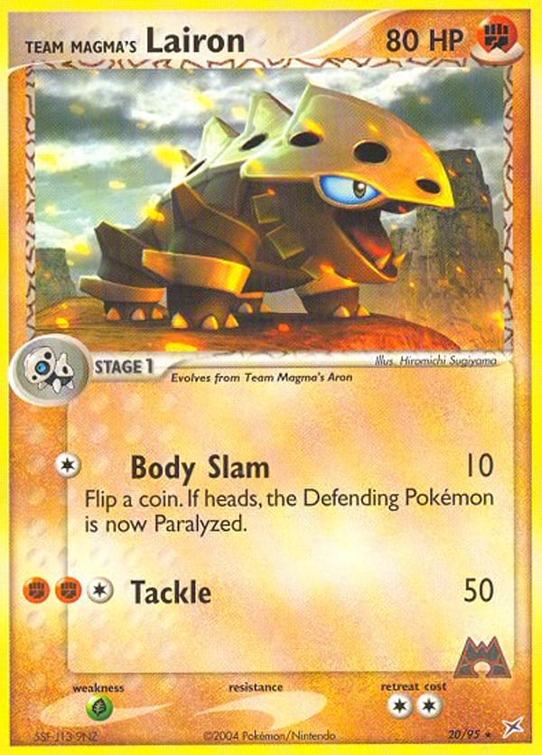 Team Magma's Lairon – Team Magma vs Team Aqua