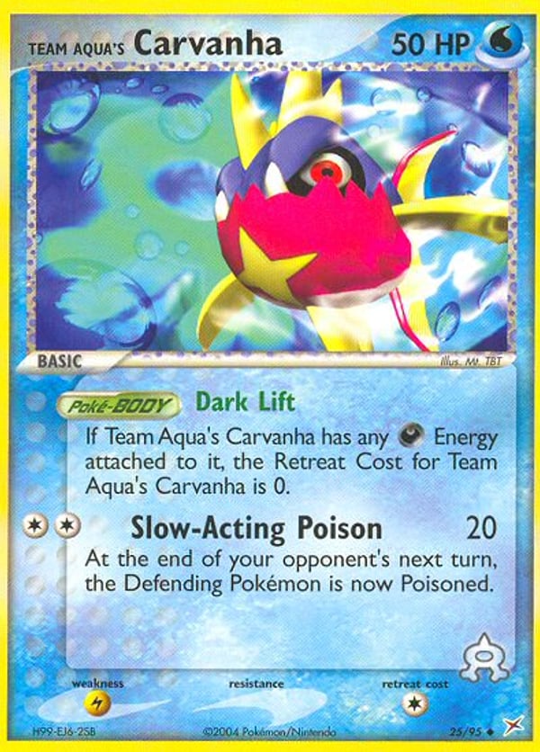 Team Aqua's Carvanha – Team Magma vs Team Aqua