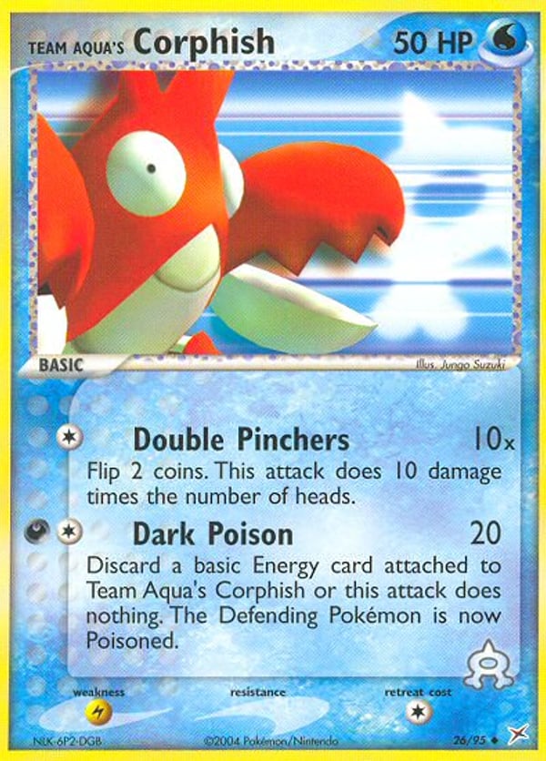 Team Aqua's Corphish – Team Magma vs Team Aqua