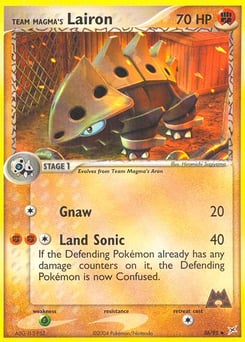 Team Magma's Lairon – Uncommon – Team Magma vs Team Aqua