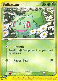 Bulbasaur – Common – Team Magma vs Team Aqua