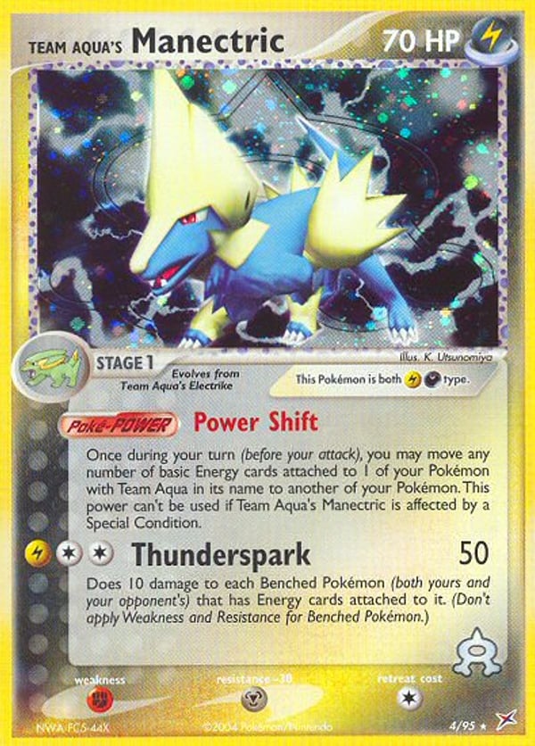 Team Aqua's Manectric – Team Magma vs Team Aqua