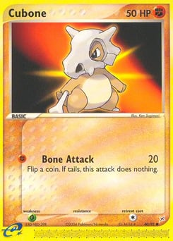 Cubone – Common – Team Magma vs Team Aqua