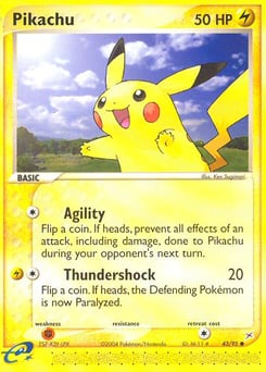 Pikachu – Common – Team Magma vs Team Aqua