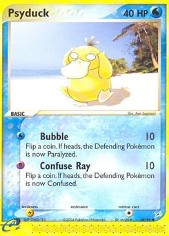 Psyduck – Common – Team Magma vs Team Aqua