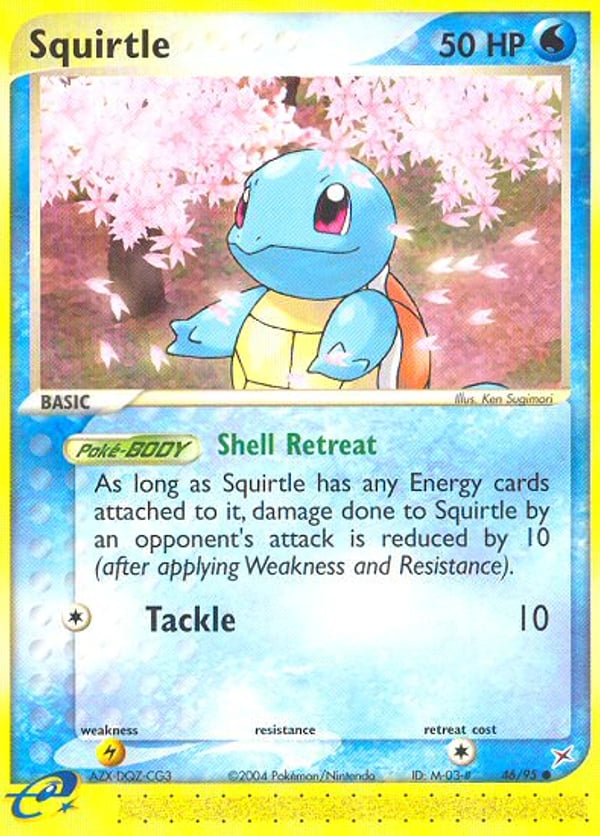 Squirtle – Common – Team Magma vs Team Aqua