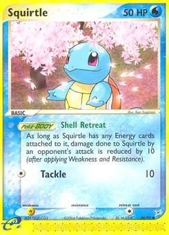 Squirtle – Common – Team Magma vs Team Aqua