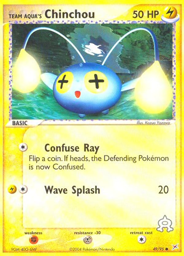 Team Aqua's Chinchou – Team Magma vs Team Aqua