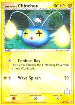 Team Aqua's Chinchou – Common – Team Magma vs Team Aqua