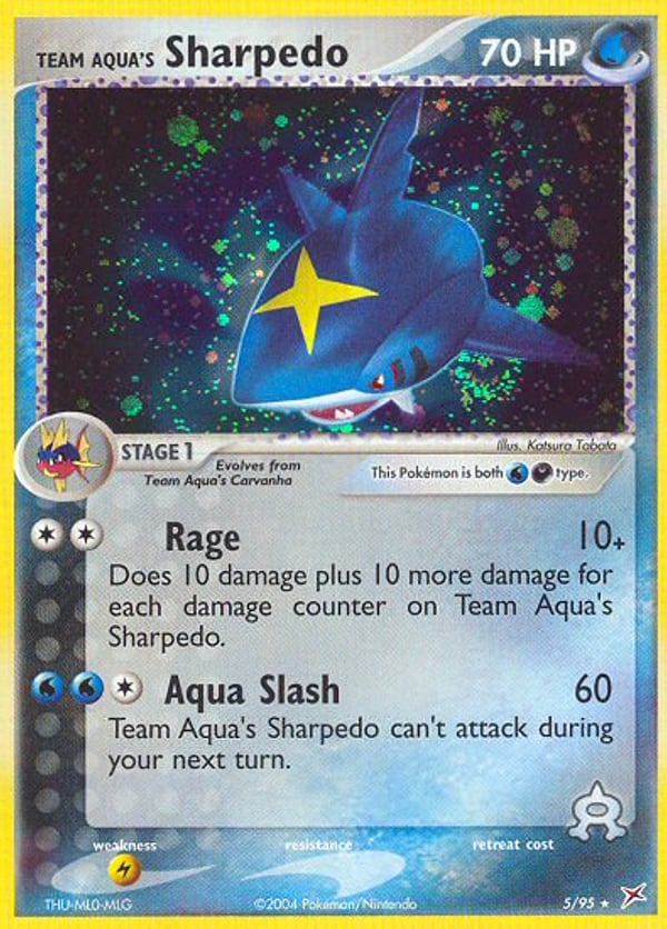 Team Aqua's Sharpedo – Team Magma vs Team Aqua