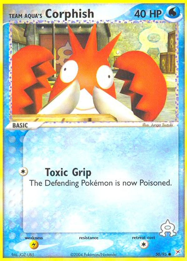 Team Aqua's Corphish – Team Magma vs Team Aqua