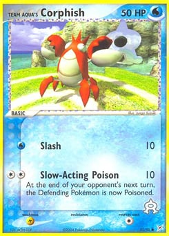 Team Aqua's Corphish – Common – Team Magma vs Team Aqua
