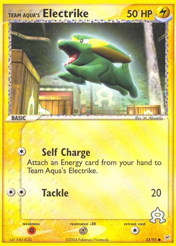 Team Aqua's Electrike – Team Magma vs Team Aqua