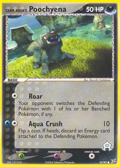 Team Aqua's Poochyena – Common – Team Magma vs Team Aqua