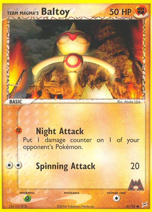 Team Magma's Baltoy – Common – Team Magma vs Team Aqua