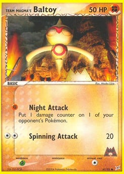 Team Magma's Baltoy – Common – Team Magma vs Team Aqua