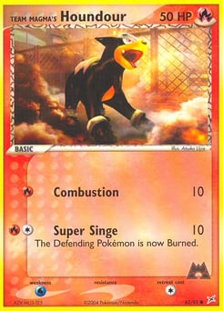 Team Magma's Houndour – Common – Team Magma vs Team Aqua