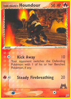 Team Magma's Houndour – Common – Team Magma vs Team Aqua