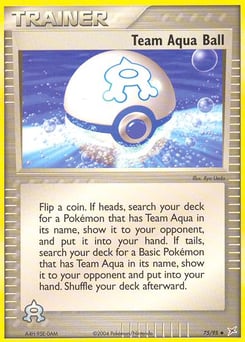 Team Aqua Ball – Uncommon