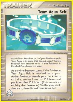 Team Aqua Belt – Uncommon