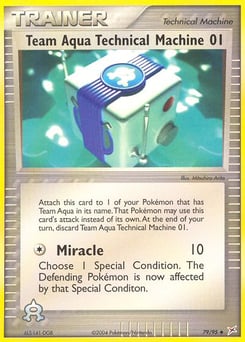 Team Aqua Technical Machine 01 – Uncommon