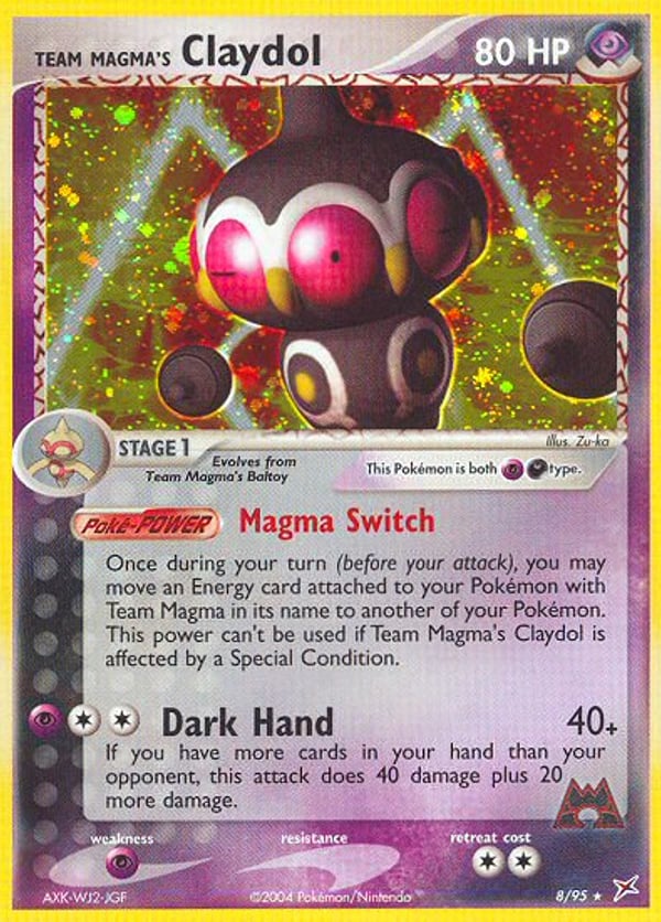 Team Magma's Claydol – Team Magma vs Team Aqua