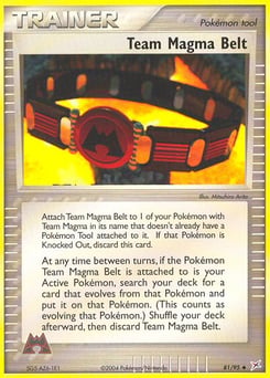 Team Magma Belt – Uncommon