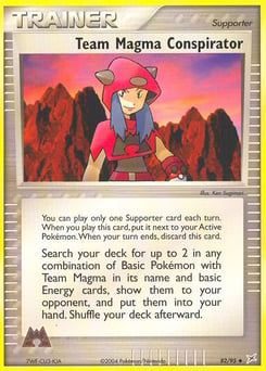 Team Magma Conspirator – Uncommon