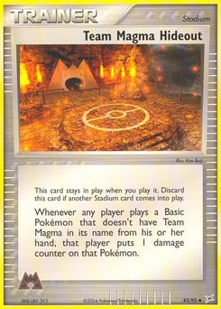 Team Magma Hideout – Uncommon