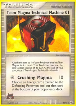 Team Magma Technical Machine 01 – Uncommon