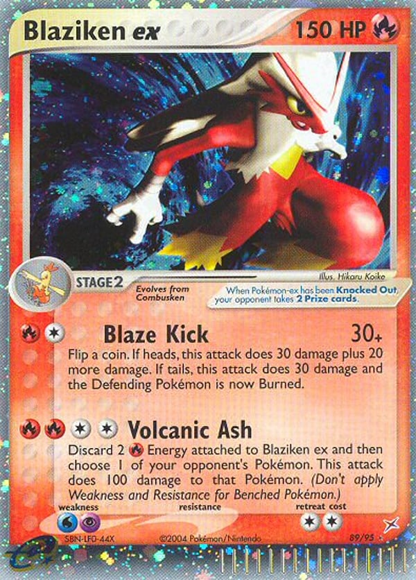 Blaziken ex – Team Magma vs Team Aqua