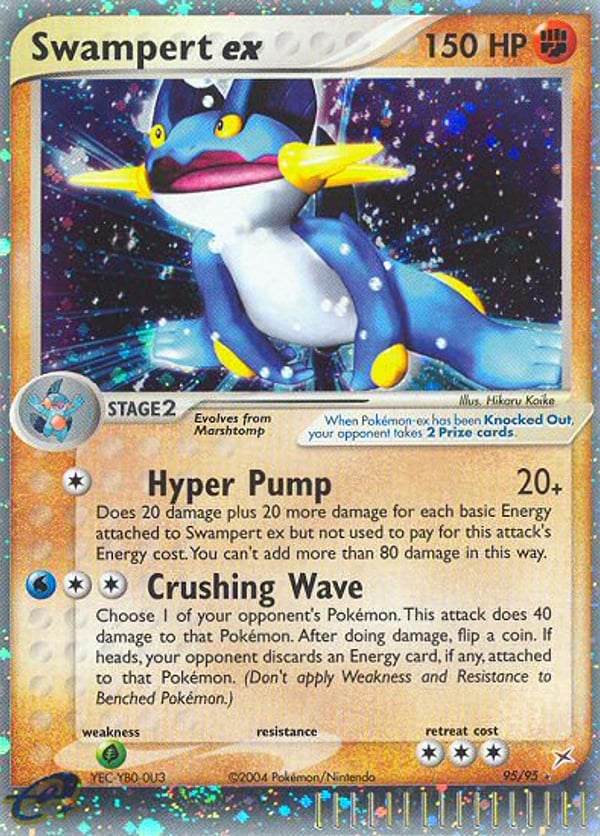 Swampert ex – Team Magma vs Team Aqua