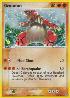 Groudon – Rare Secret – Hidden Legends