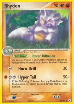 Rhydon – Uncommon – Hidden Legends