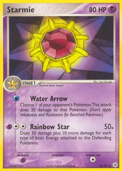 Starmie – Uncommon – Hidden Legends