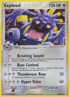 Exploud – Rare Holo – Hidden Legends