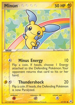 Minun – Common – Hidden Legends