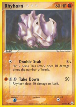 Rhyhorn – Common – Hidden Legends