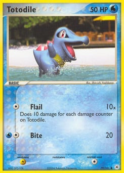 Totodile – Common – Hidden Legends