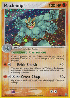 Machamp – Rare Holo – Hidden Legends