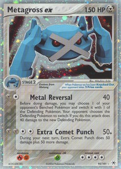 Metagross ex – Rare Holo EX – Hidden Legends