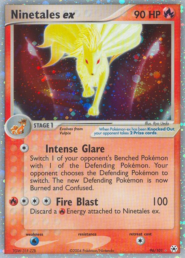 Ninetales ex – Rare Holo EX – Hidden Legends