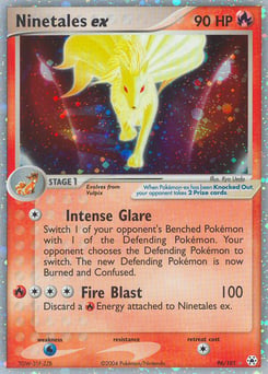 Ninetales ex – Rare Holo EX – Hidden Legends
