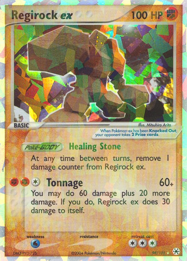 Regirock ex – Hidden Legends