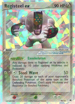 Registeel ex – Rare Holo EX – Hidden Legends