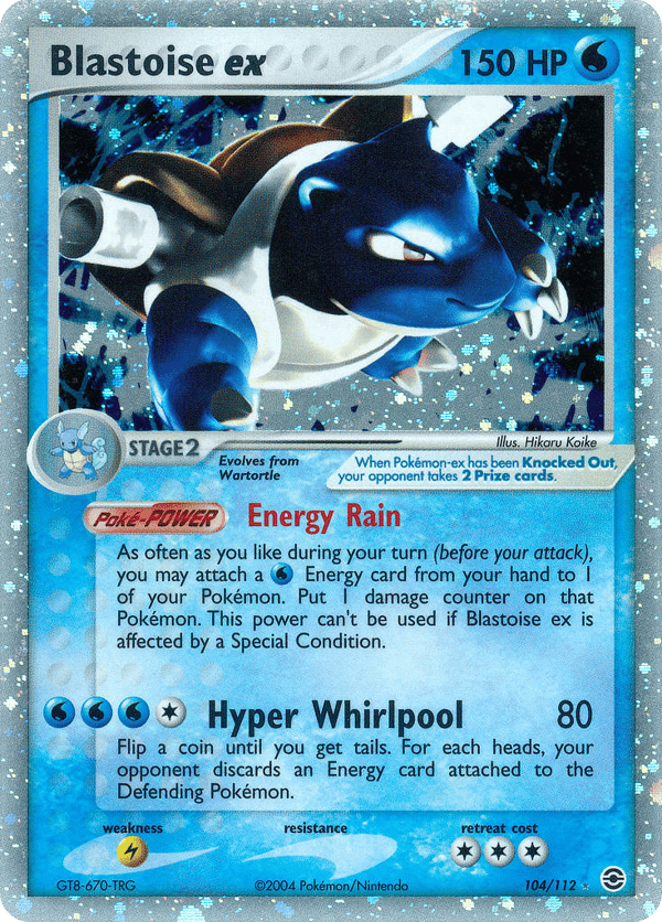 Blastoise ex – FireRed & LeafGreen